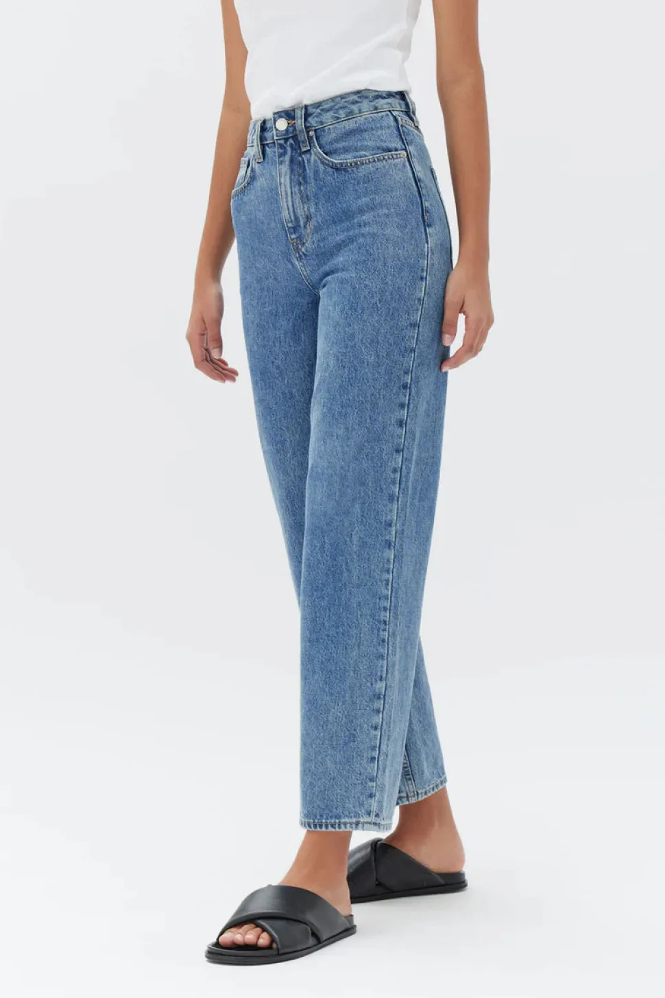 ASSEMBLY LABEL 'Vintage Straight Jean' - Dark Stone Clearance