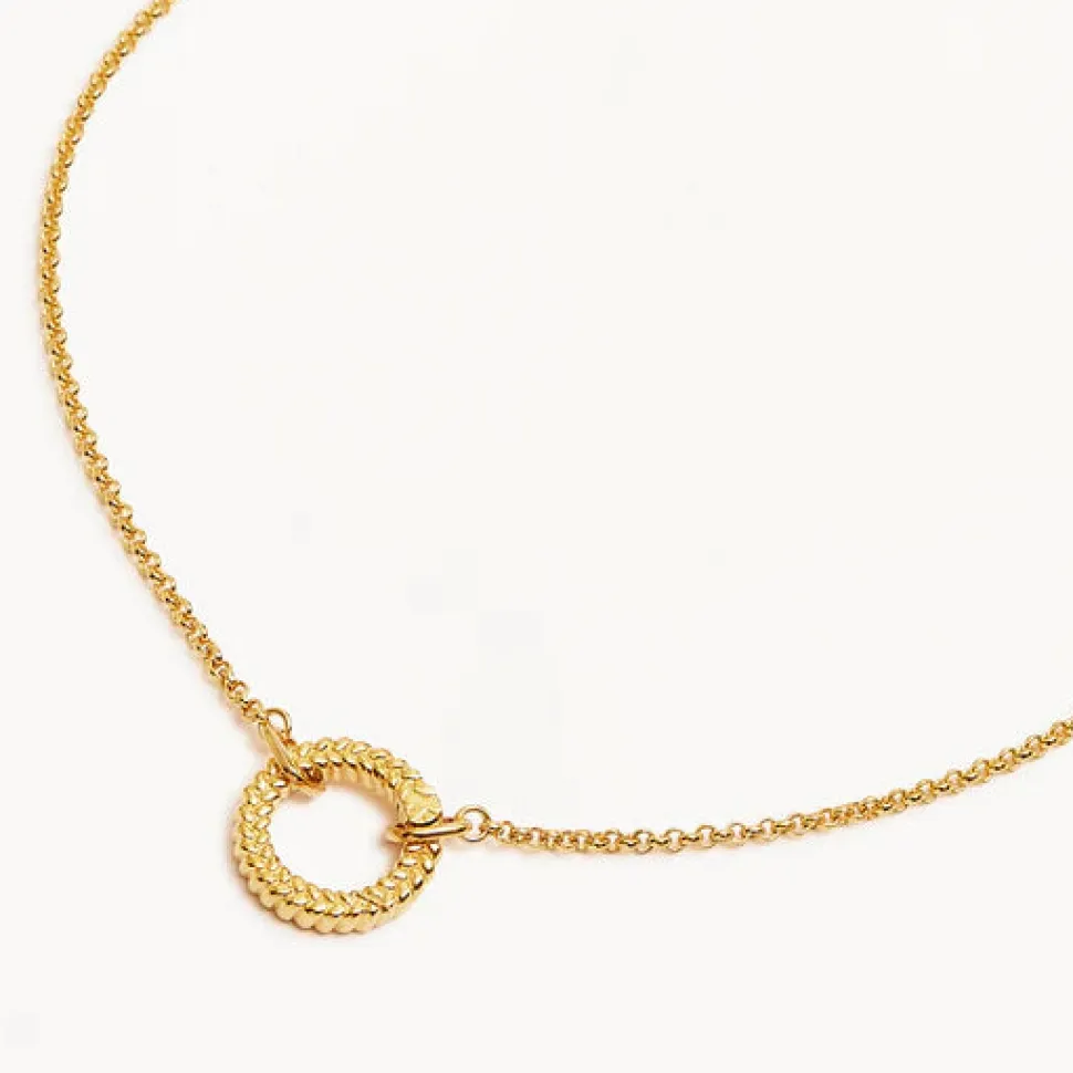 By Charlotte 'Intertwined Annex Link Necklace' - Gold Shop