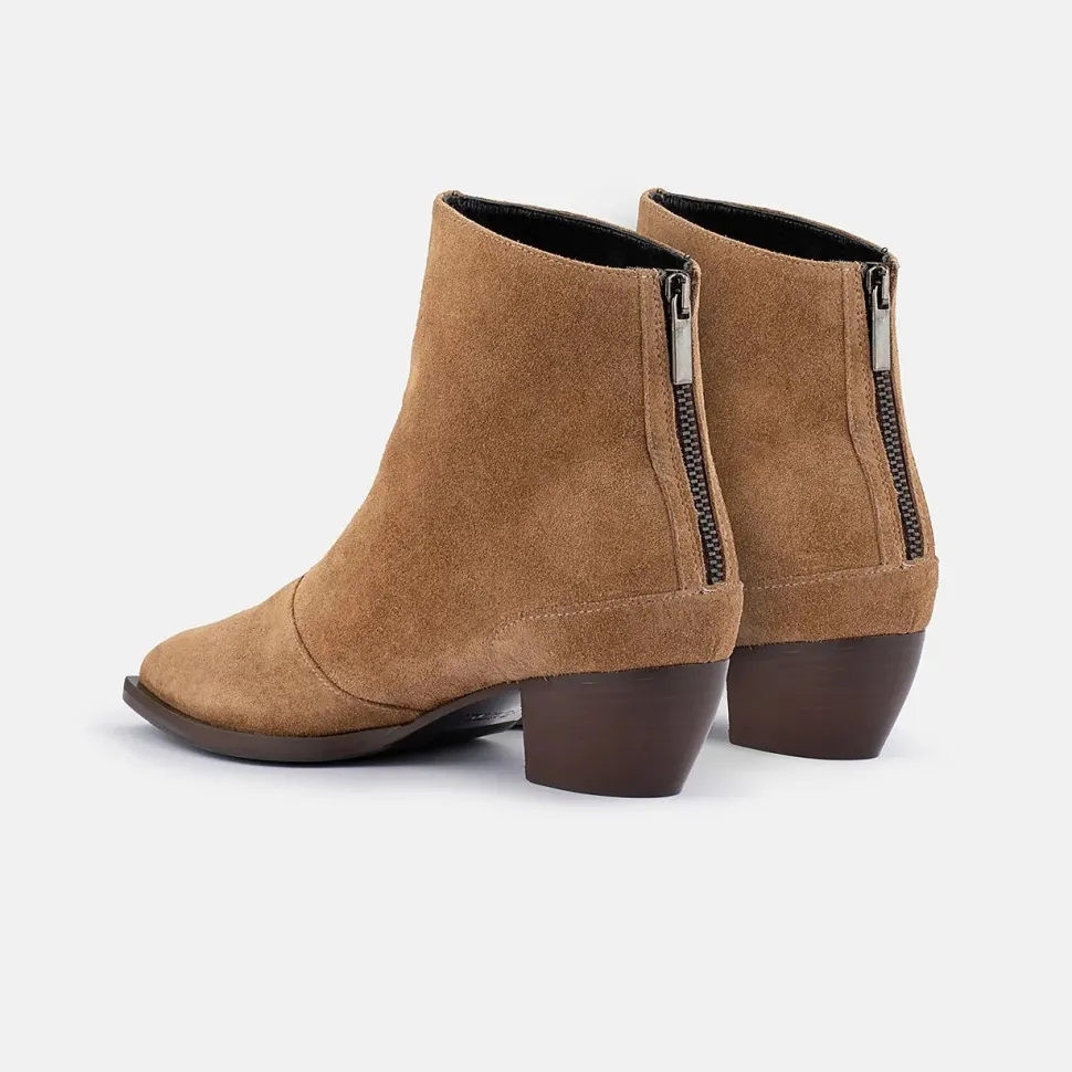 DOF Studios 'Ellen Boot' - Tobacco Suede Cheap