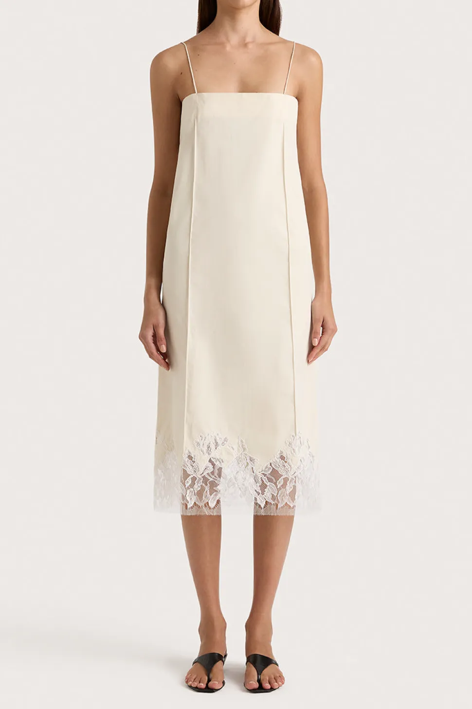 Faithfull The Brand 'Etienne Midi Dress' - Off White Cheap