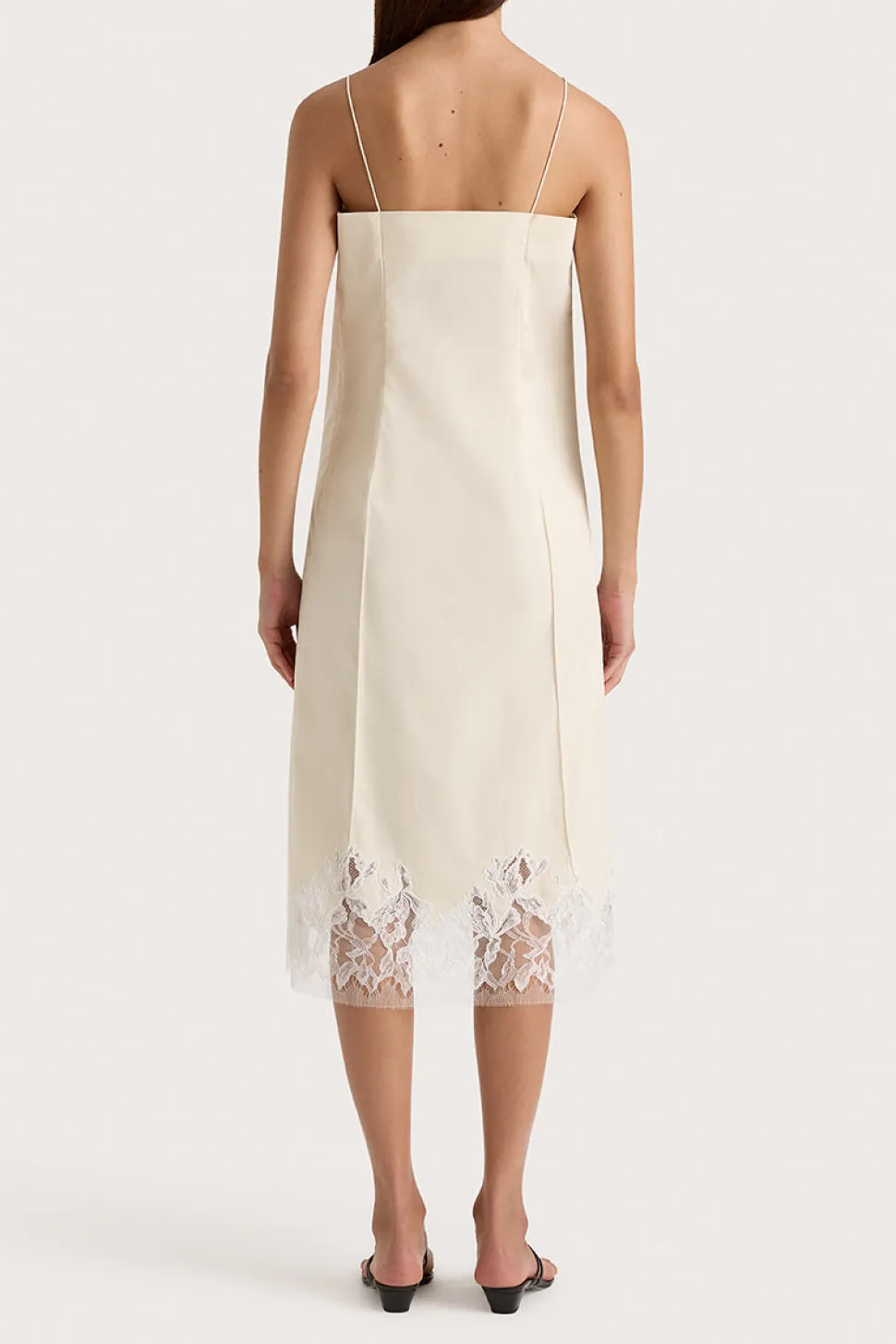Faithfull The Brand 'Etienne Midi Dress' - Off White Cheap