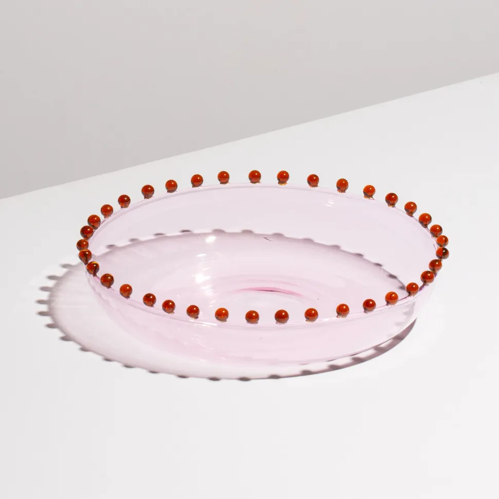 Fazeek 'Pearl Platter' - Pink & Amber New