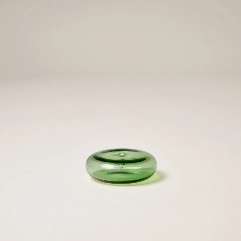 Gentle Habits Glass Vessel Incense Holder - Green Shop