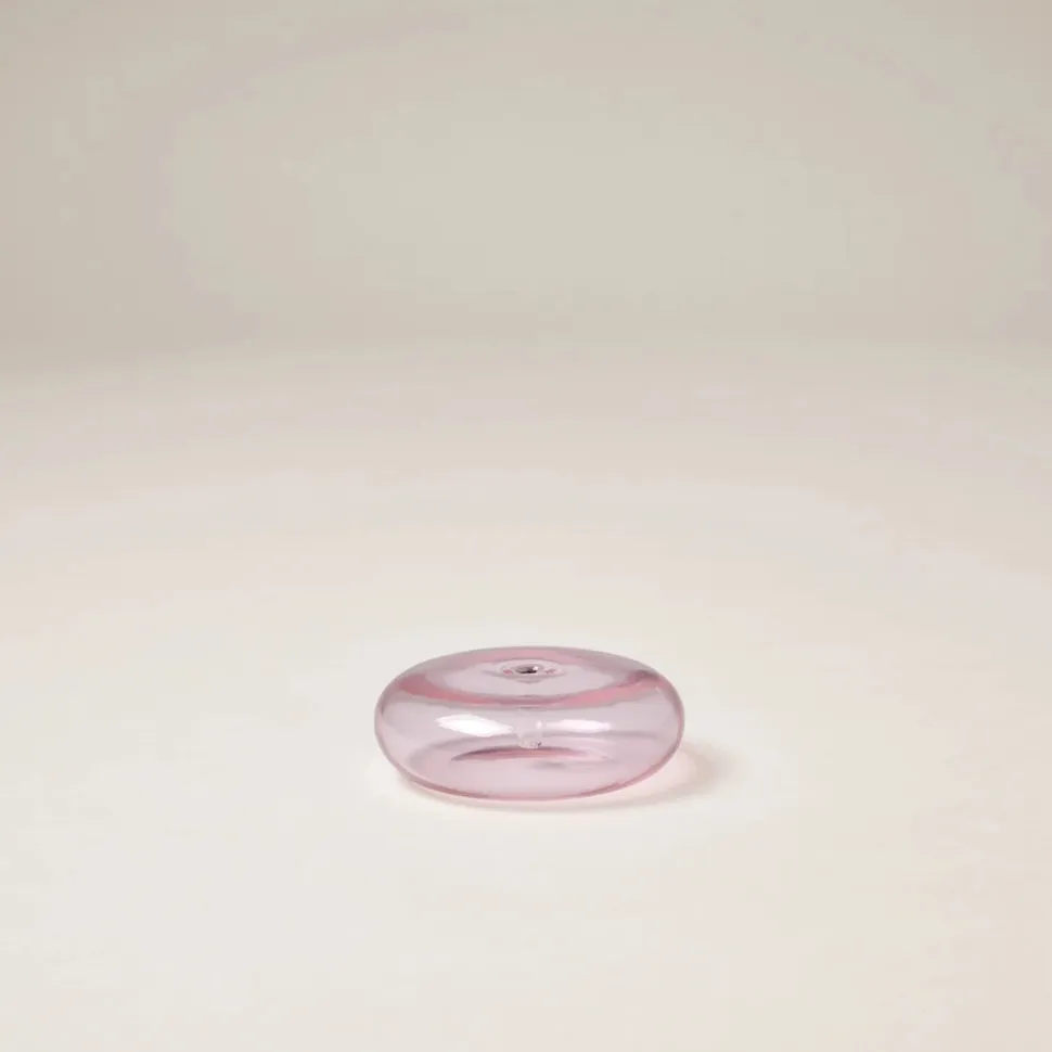 Gentle Habits Glass Vessel Incense Holder - Pink Cheap