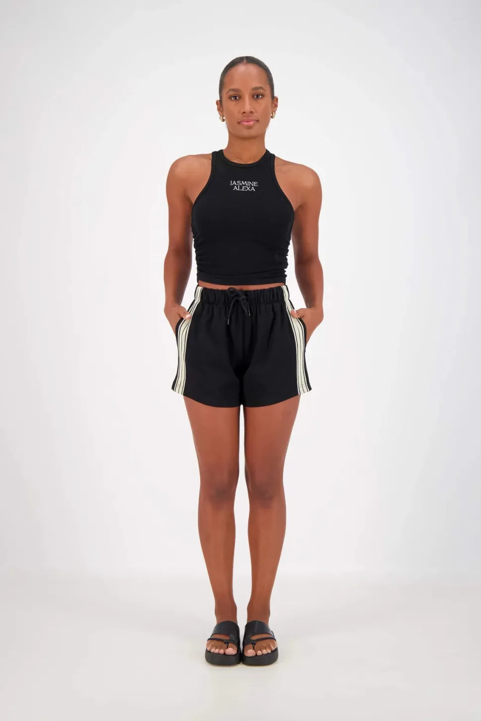 Jasmine Alexa "Panarea Short" - Black Discount