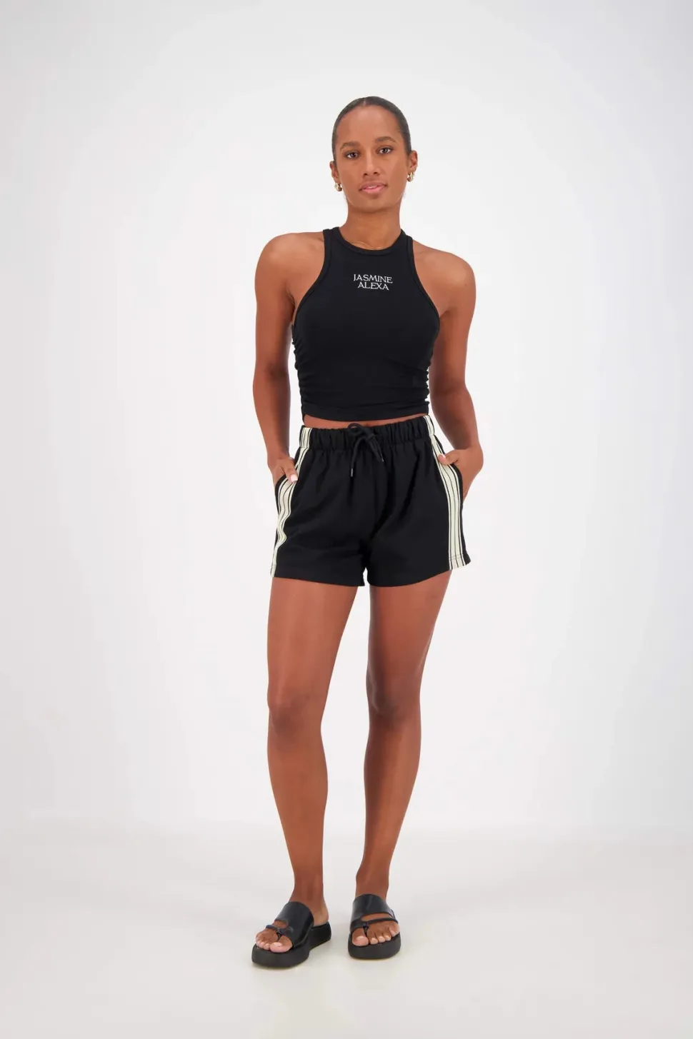 Jasmine Alexa "Panarea Short" - Black Discount