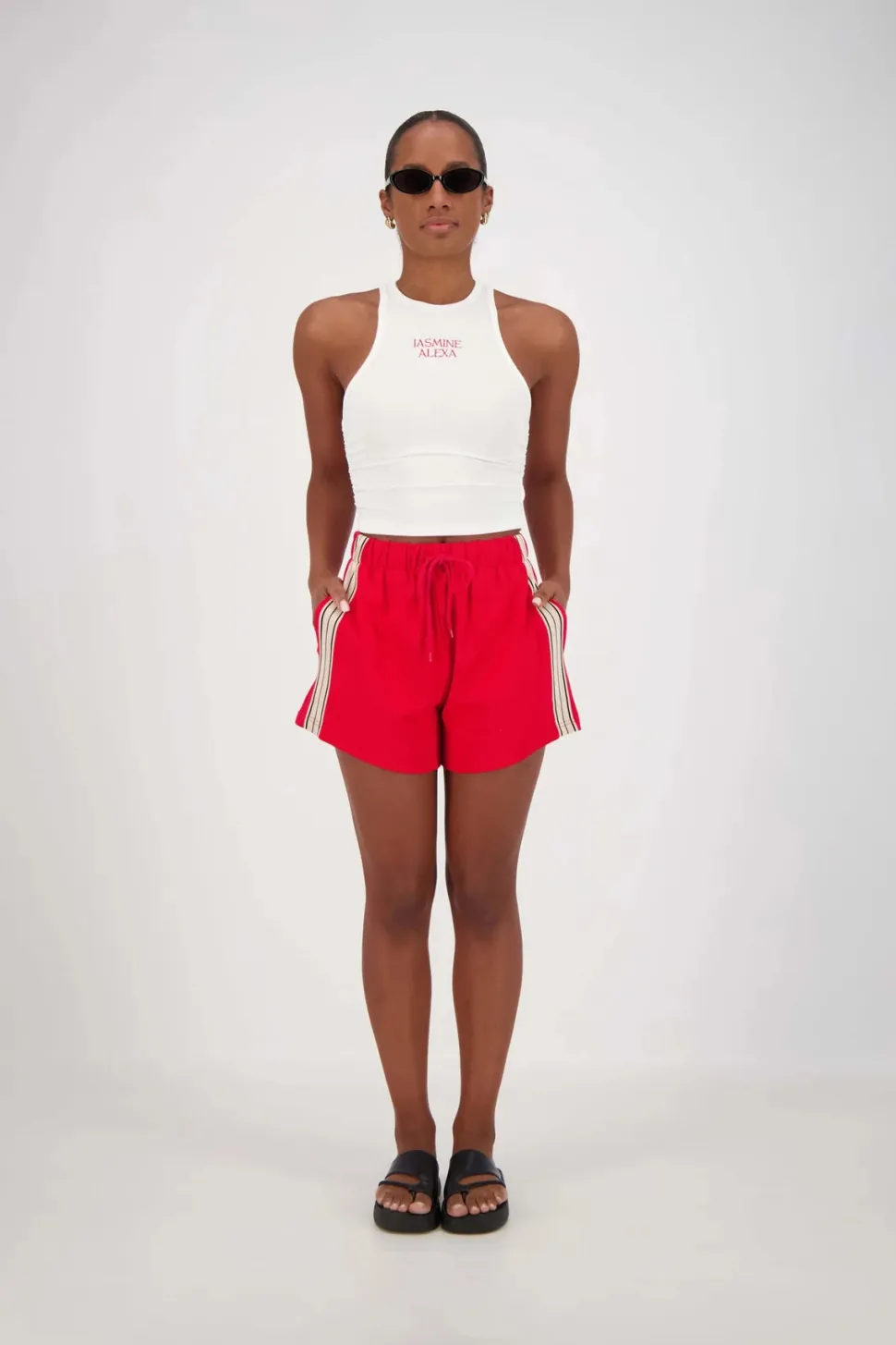 Jasmine Alexa "Panarea Short" - Red Outlet