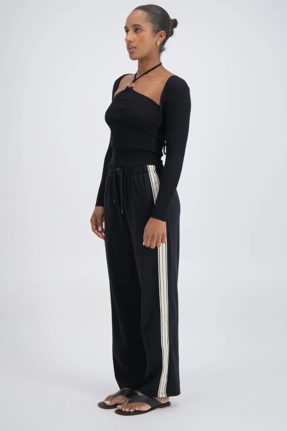 Jasmine Alexa "Panarea Trackpant"- Black Flash Sale