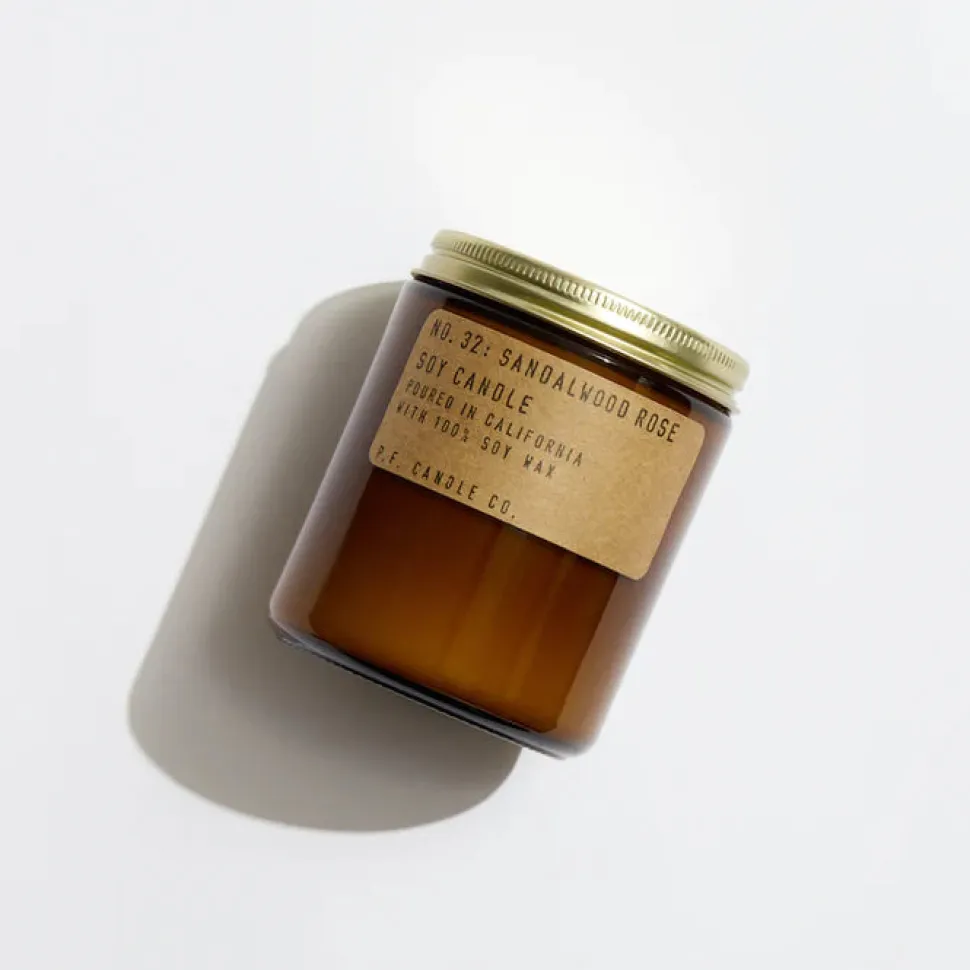 P.F. Candle Co. No. 32 Sandalwood Rose - Candle Discount