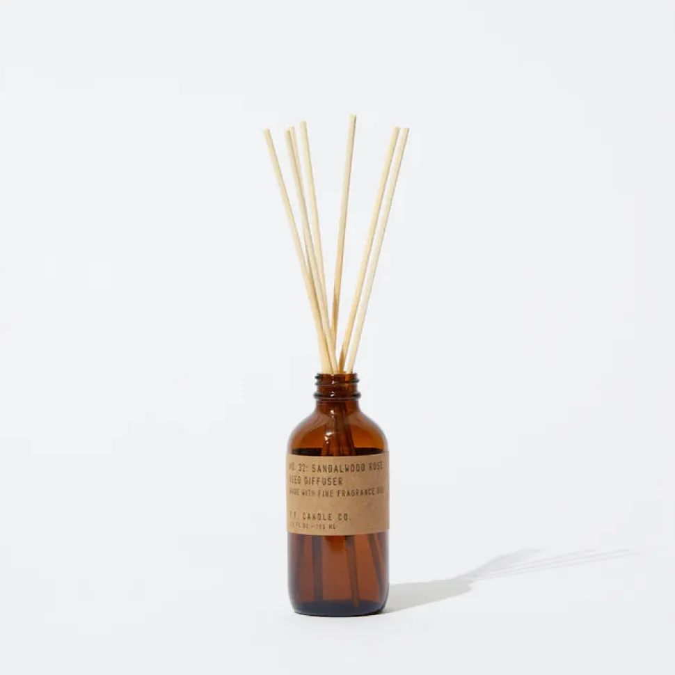 P.F. Candle Co. No. 32 Sandalwood Rose - Reed Diffuser Store