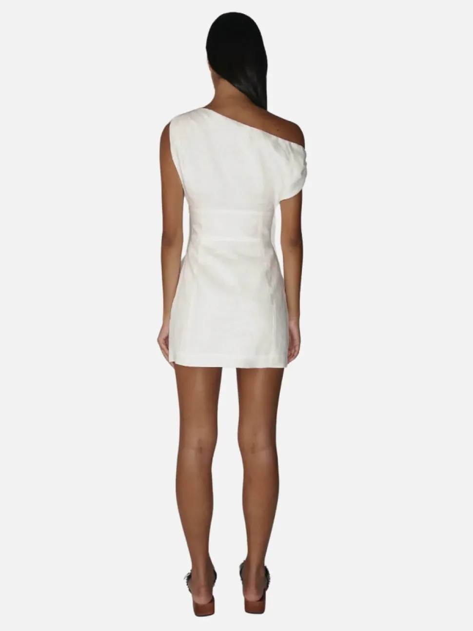 Ownley 'Claire Mini Dress' - Ivory Cheap