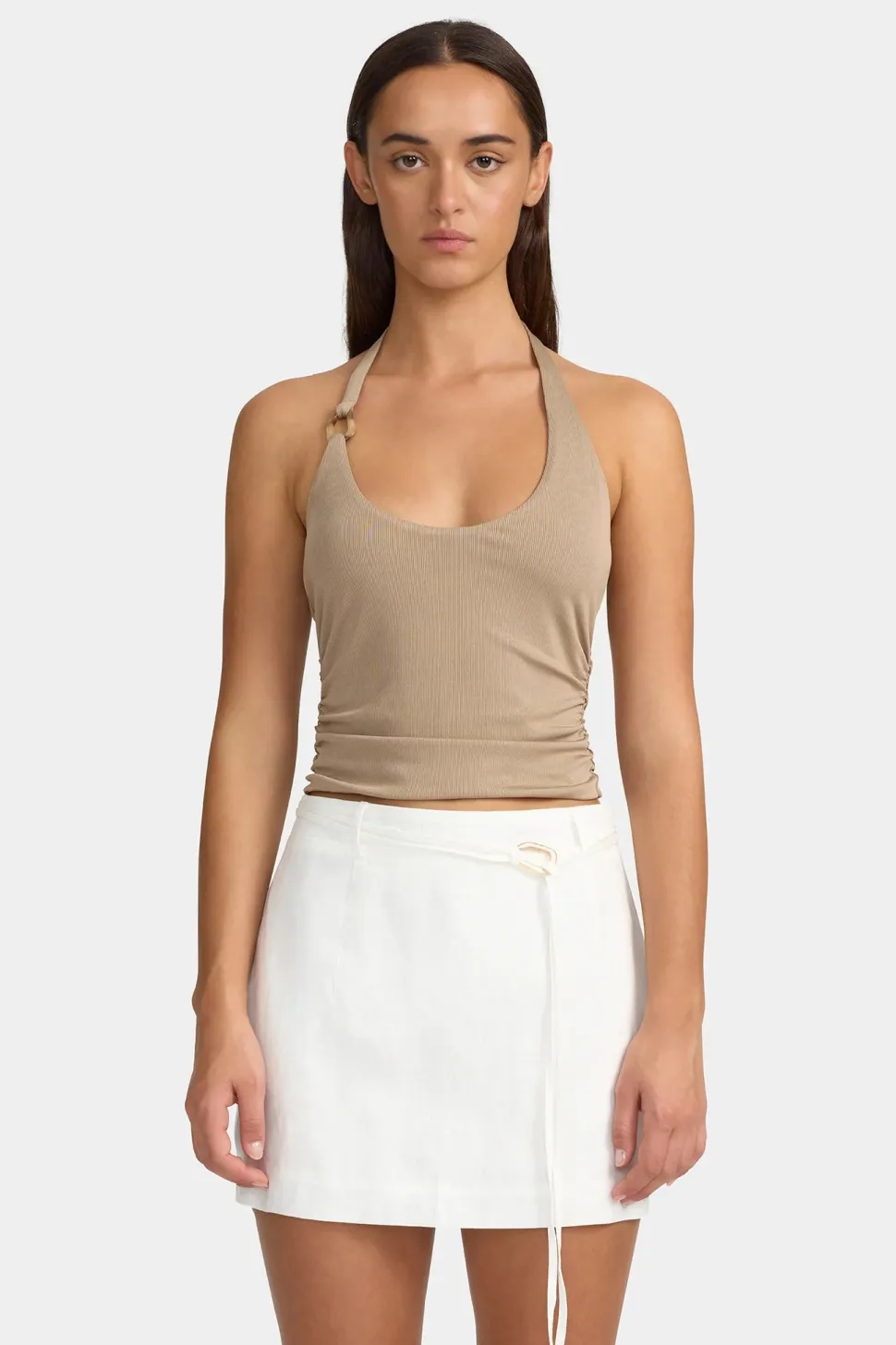 Ownley 'Sadie Tank Top' - Porcini Hot