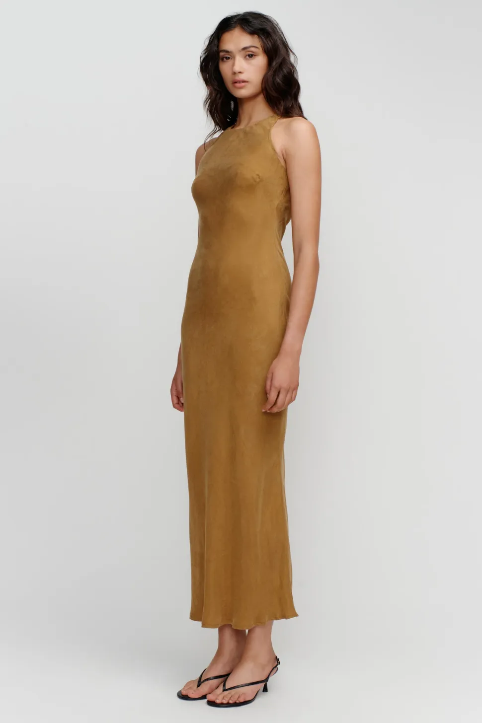 Ownley 'Sienna Slip Dress' - Caramel Sale