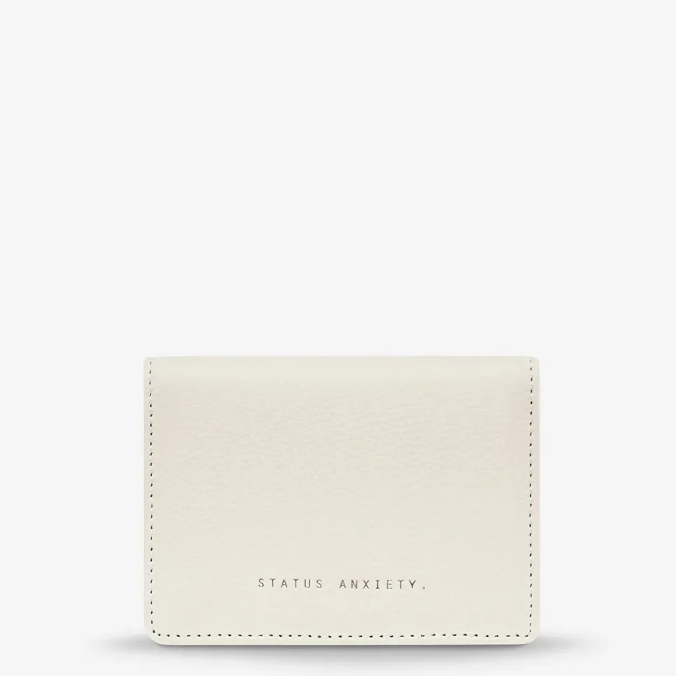 Status Anxiety 'Easy Does It' Wallet - Chalk Outlet