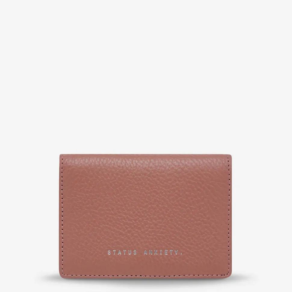 Status Anxiety 'Easy Does It' Wallet - Rose Store