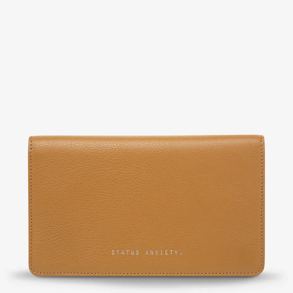 Status Anxiety 'Living Proof' Wallet - Tan Shop