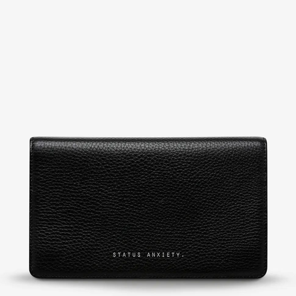 Status Anxiety 'Living Proof' Wallet- Black Outlet