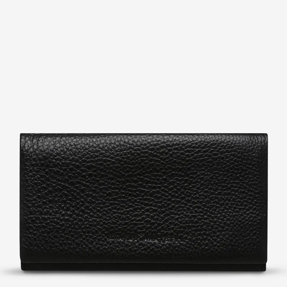 Status Anxiety 'Nevermind' Wallet - Black Sale