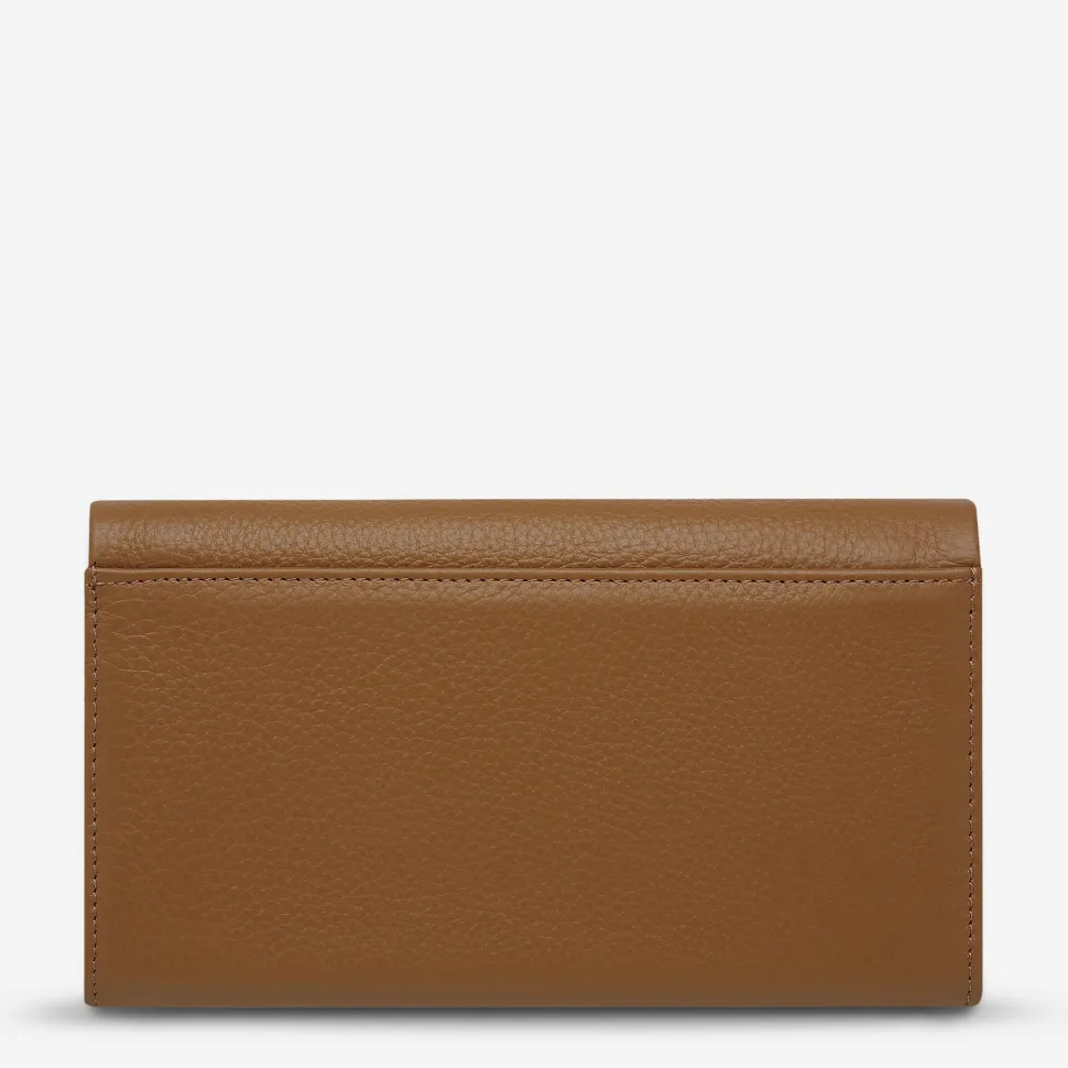 Status Anxiety 'Nevermind' Wallet - Tan Clearance