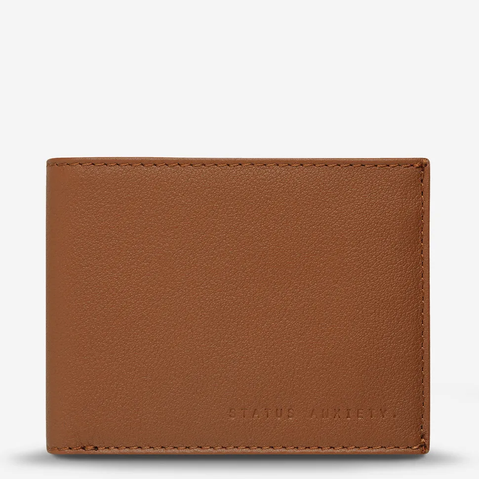 Status Anxiety 'Noah' Wallet - Camel Online