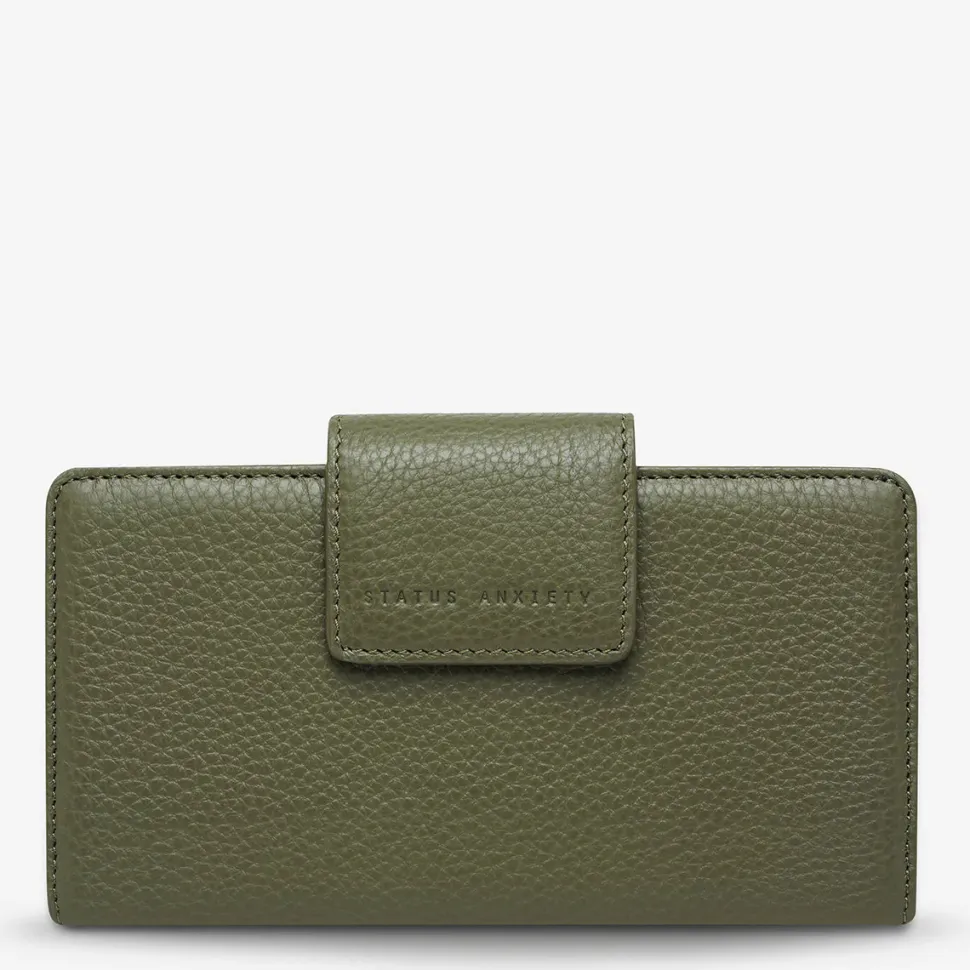 Status Anxiety ‘Ruins' Wallet - Khaki Clearance