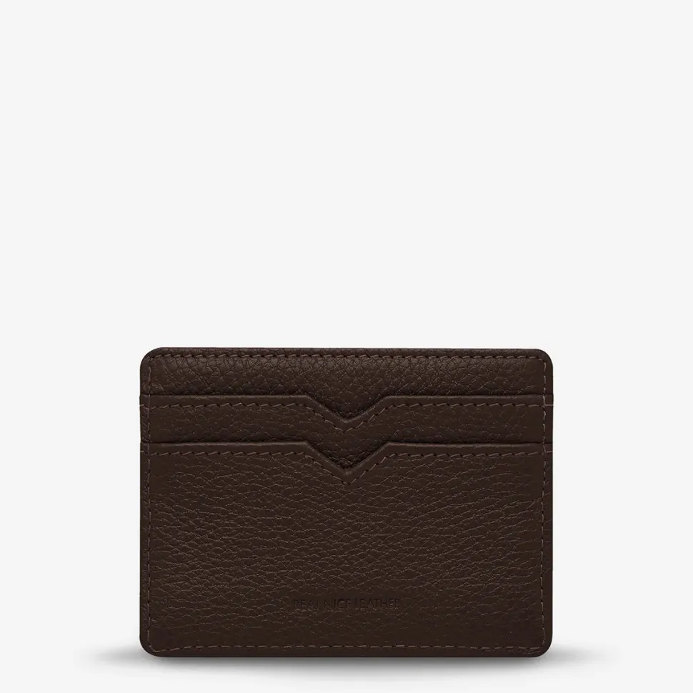 Status Anxiety 'Together For Now Wallet' - Cocoa Flash Sale