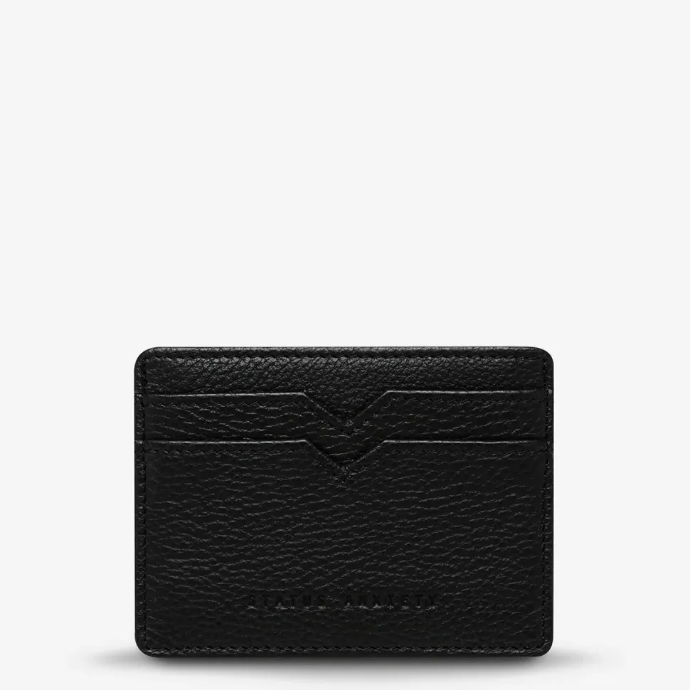 Status Anxiety 'Together For Now Wallet' -Black Clearance