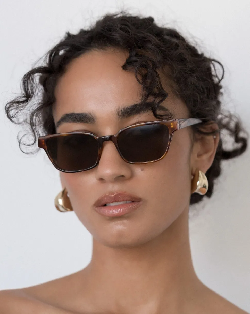 Velvet Canyon 'The Visionary' Sunglasses - Havana Fonce Discount