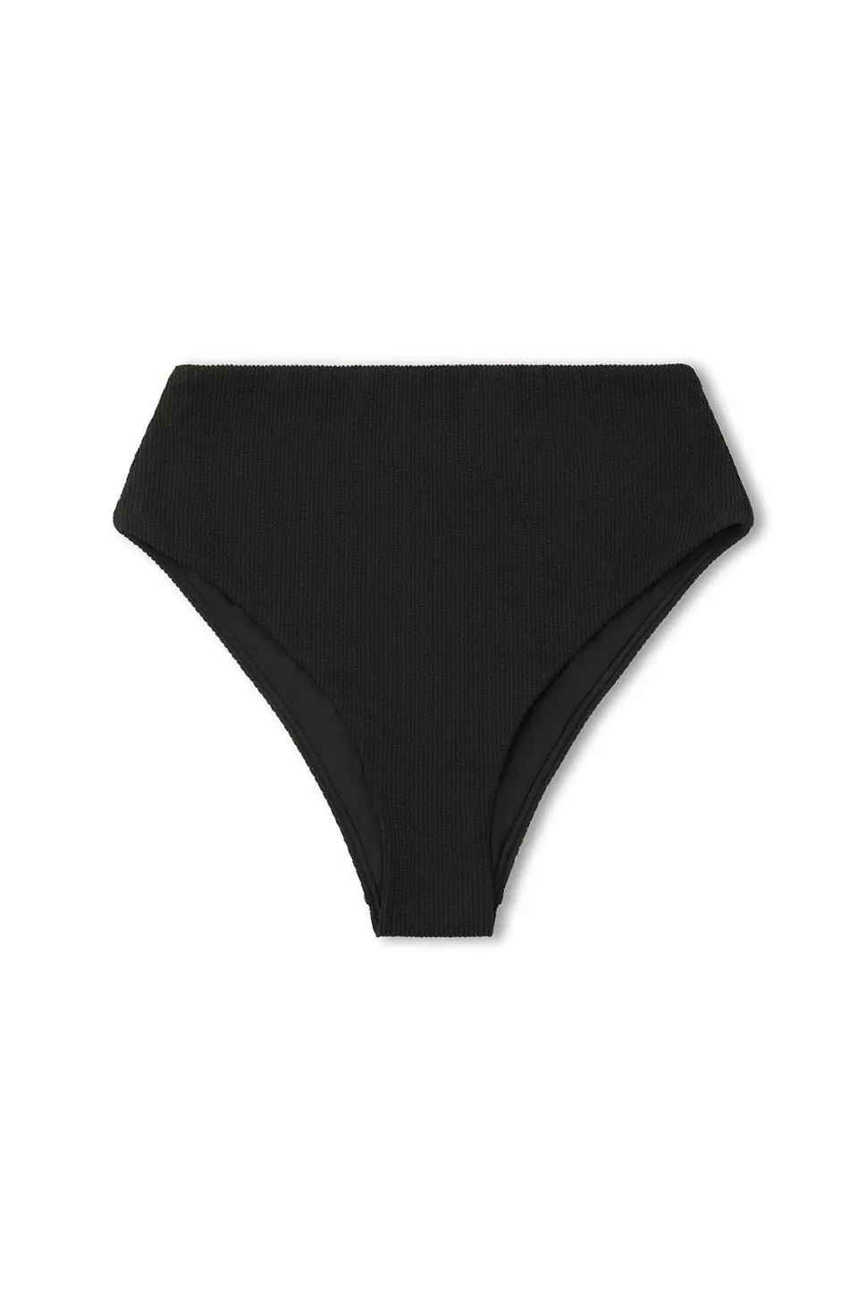 Zulu & Zephyr 'Black Textured Waisted Full Brief' Discount